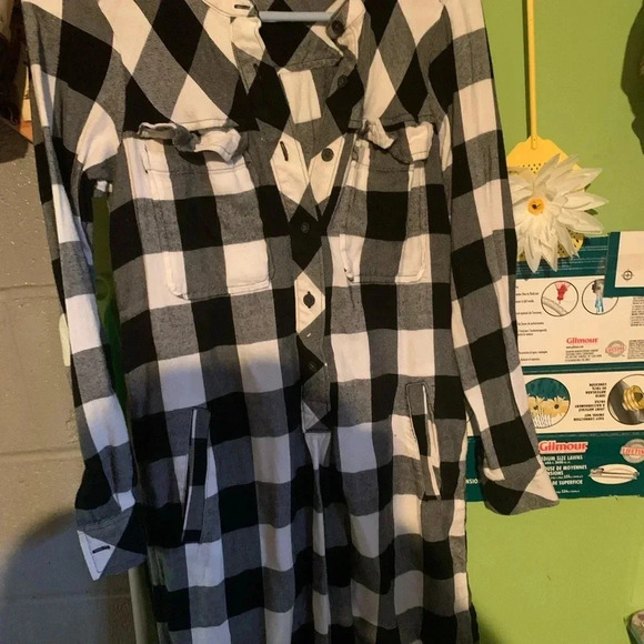 Gap Women’s Flannel Design Dress Size XS - Picture 1 of 10
